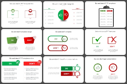 Dos and Donts Powerpoint Templates